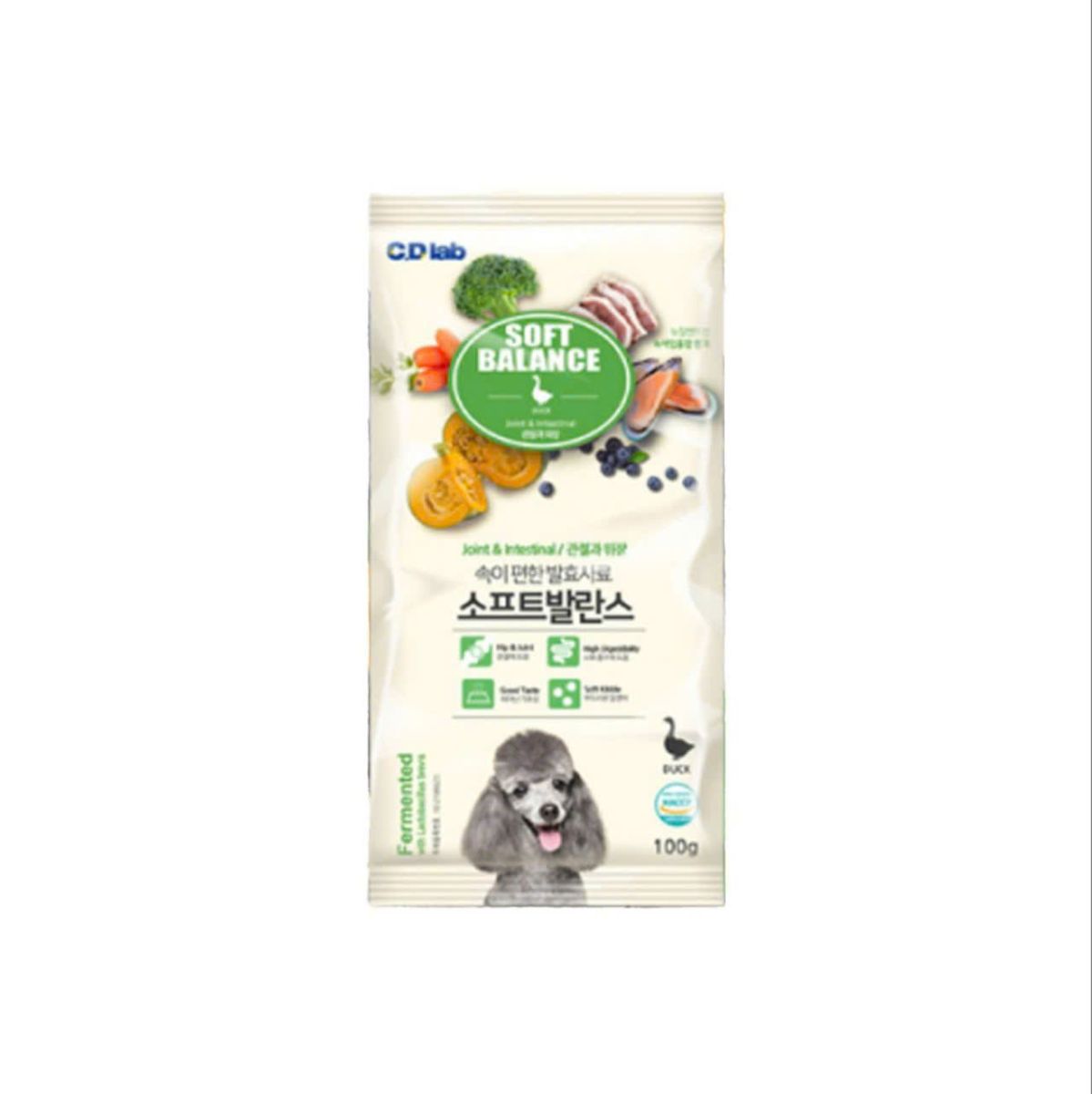 Hạt Mềm Soft Balance Cho Chó Vị Vịt gói 100g