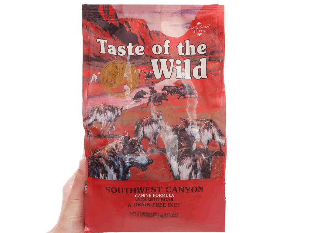 Hạt Tươi Taste Of The Wild Loại High Canyon (Heo Rừng) 2kg