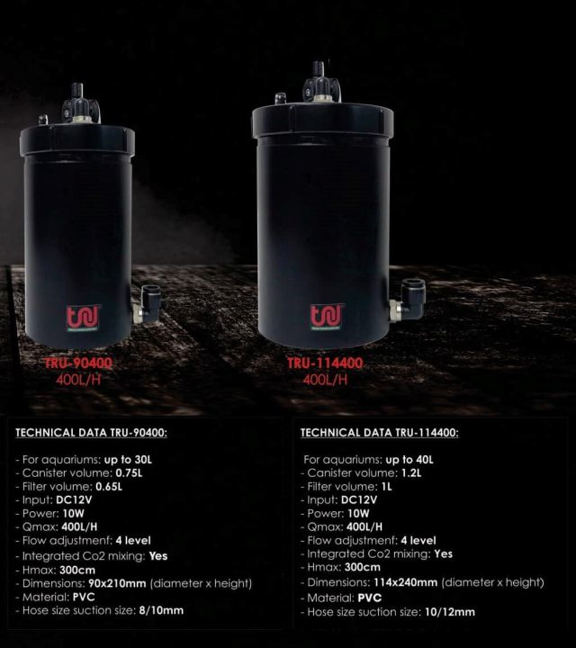 Lọc Thùng mini TRU PVC Nano External Filter