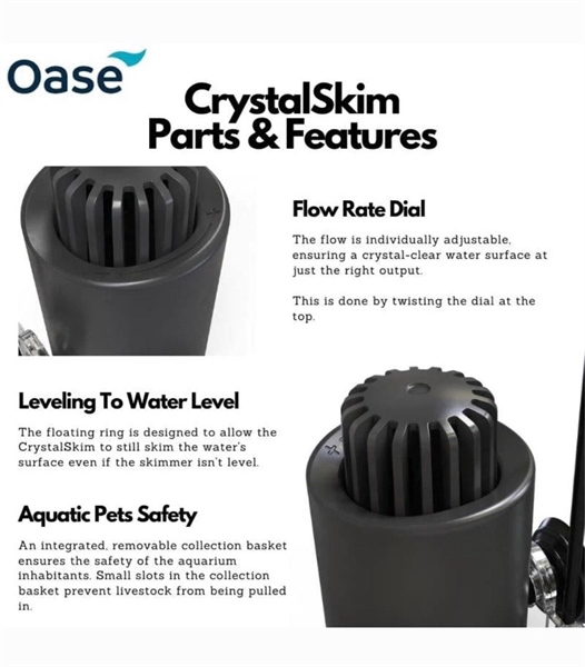 Lọc Váng Oase Crystal Skimmer