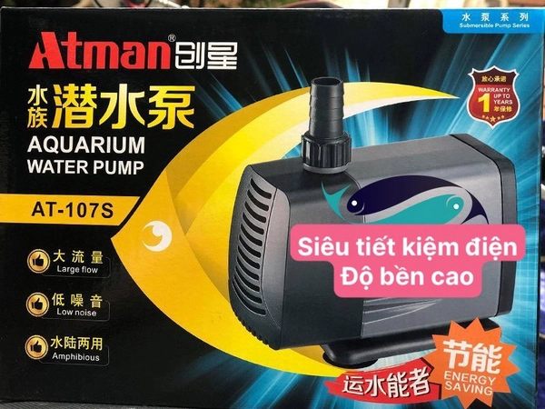 Máy Bơm Bể Cá Atman 107s