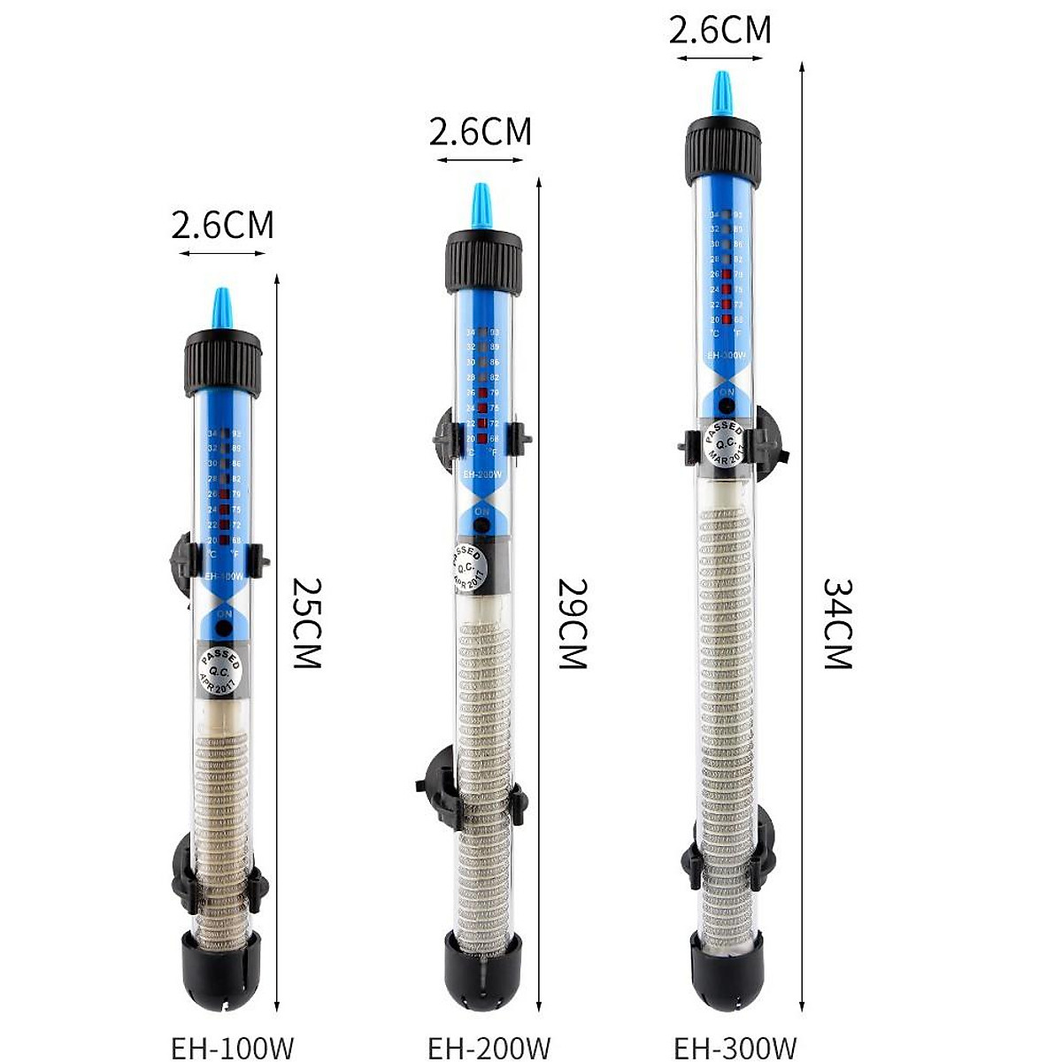 Máy Sưởi Bể Cá Atman EH-300W