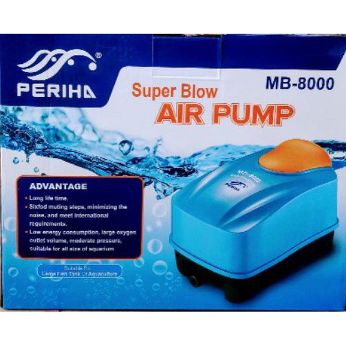 Máy Sủi Oxy Periha MB8000 (45W)