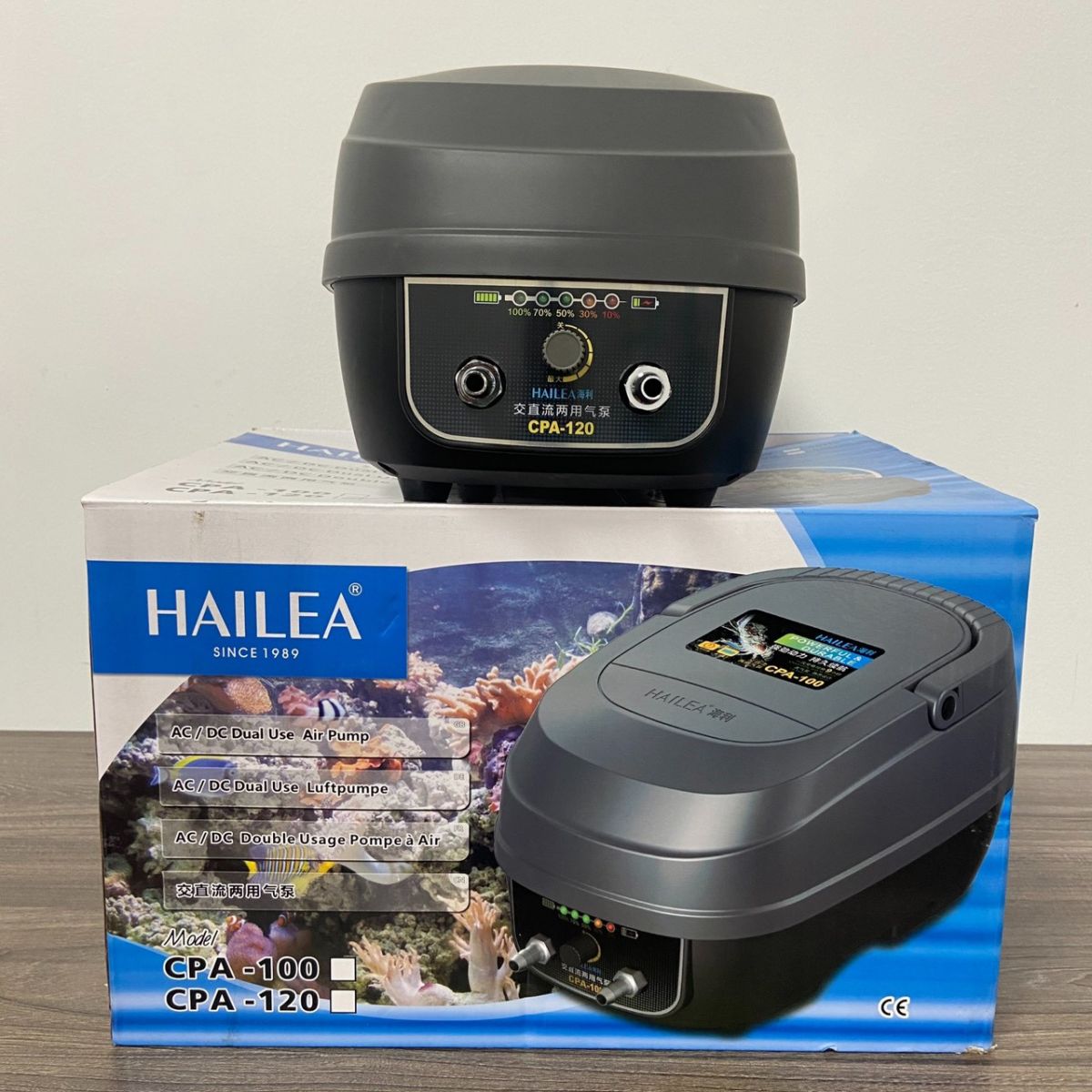 Máy Sủi Tích Điện Hailea CPA120 (28W)