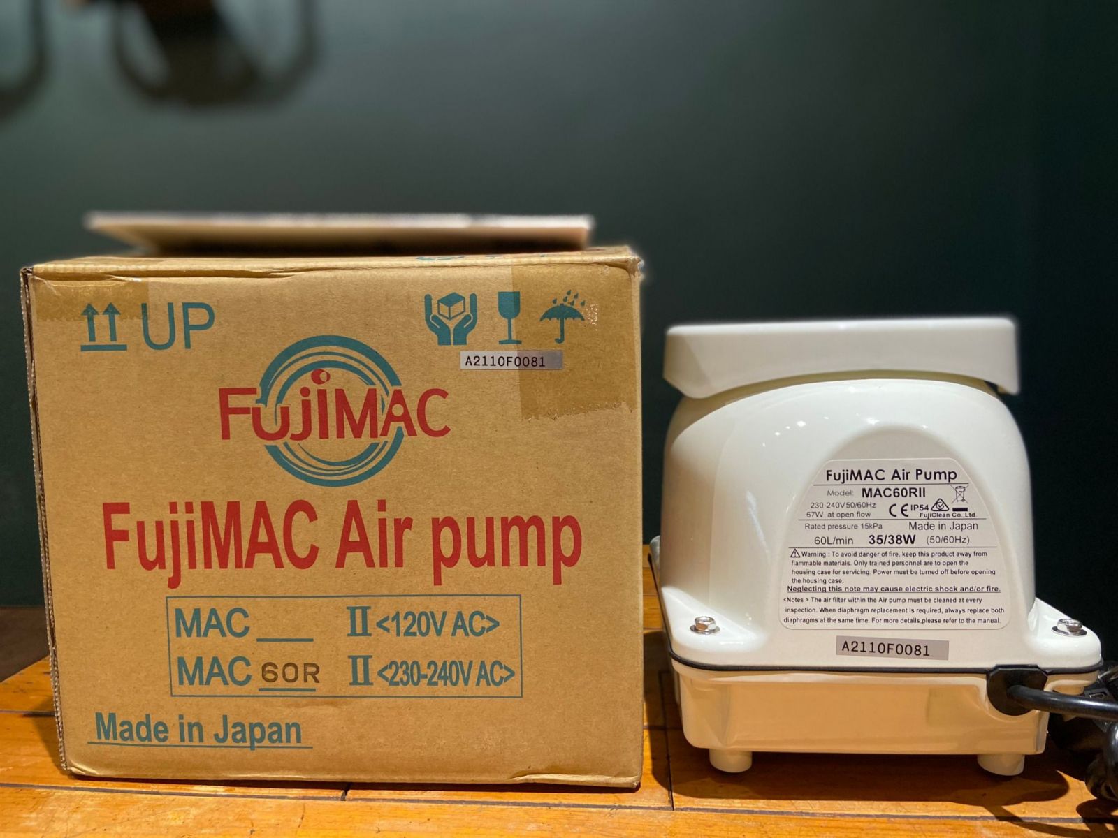 Máy Sủi Oxy FujiMac MAC-40R II 