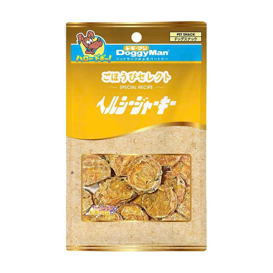 Miếng gà sấy bổ sung rau củ Doggyman 90g cho chó