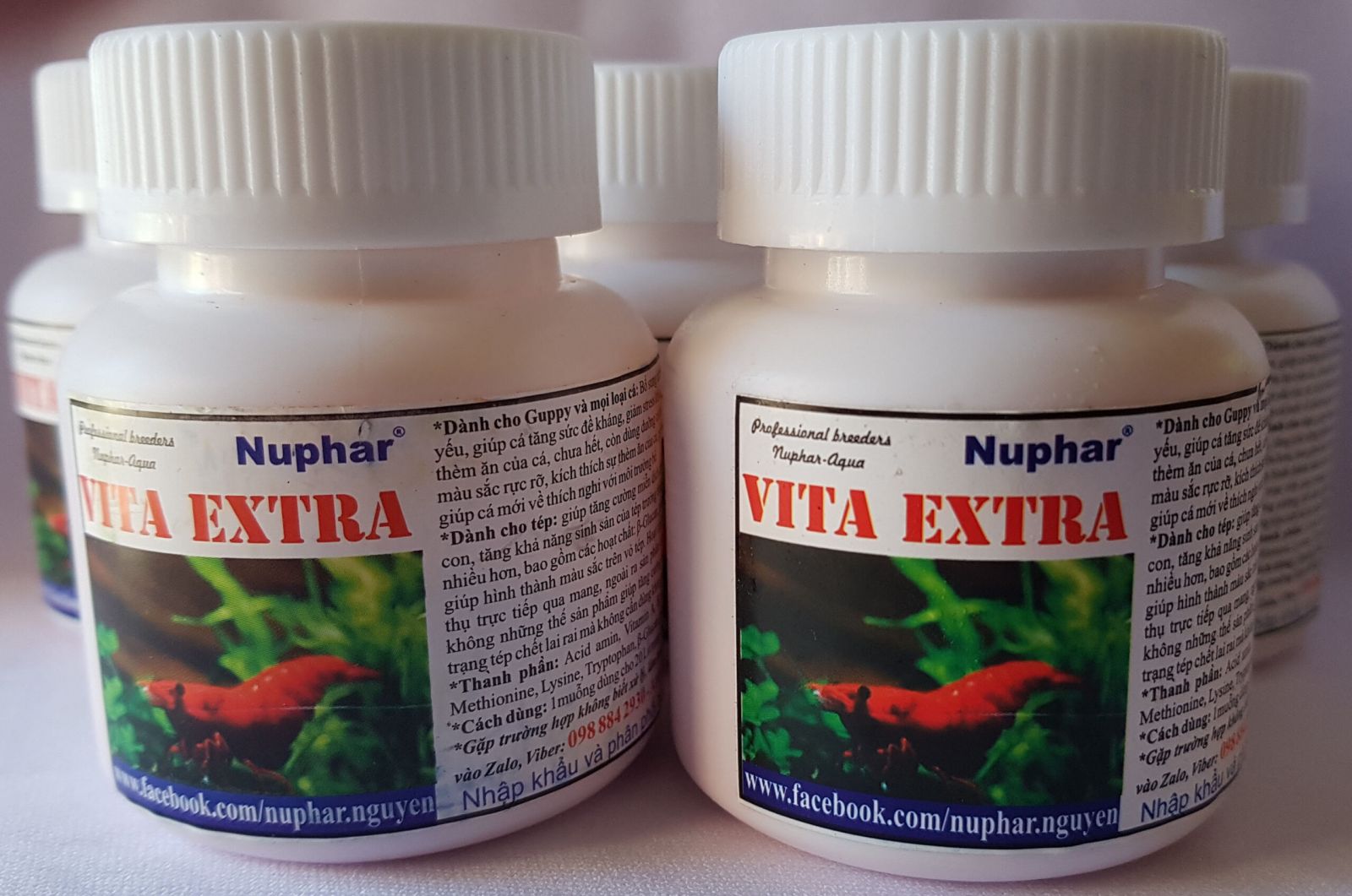 Nuphar Vita Extra Tăng cường vitamin cho cá và tép