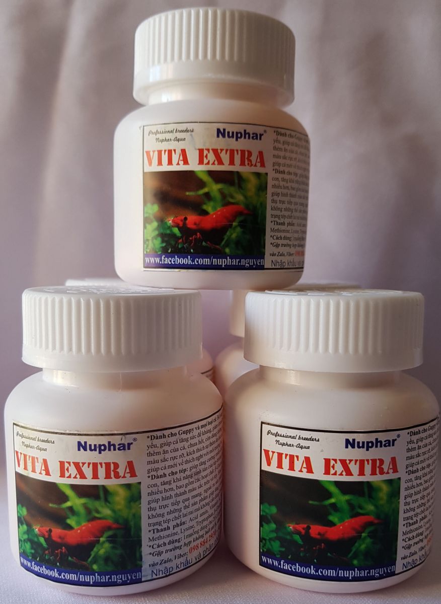 Nuphar Vita Extra Tăng cường vitamin cho cá và tép