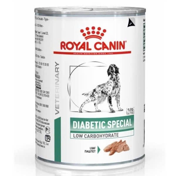 Pate Cho Chó Bị Tiểu Đường Royal Canin Diabetic 410g