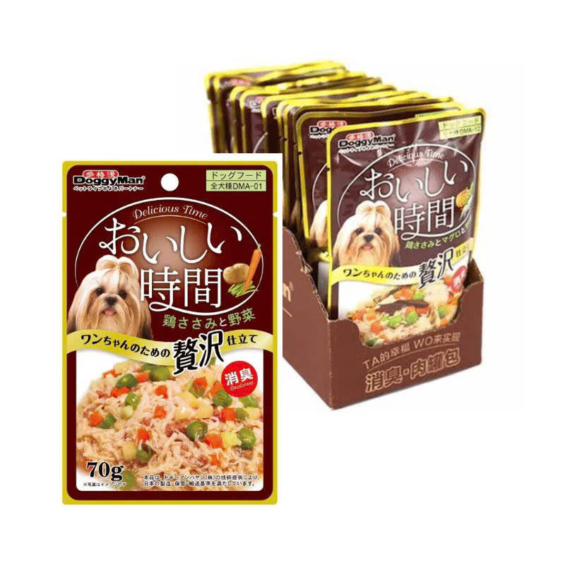 Pate Cho Chó DoggyMan Vị Gan gà Và Rau