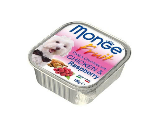 Pate Cho Chó Monge 100g Loại chicken Và Mâm xôi