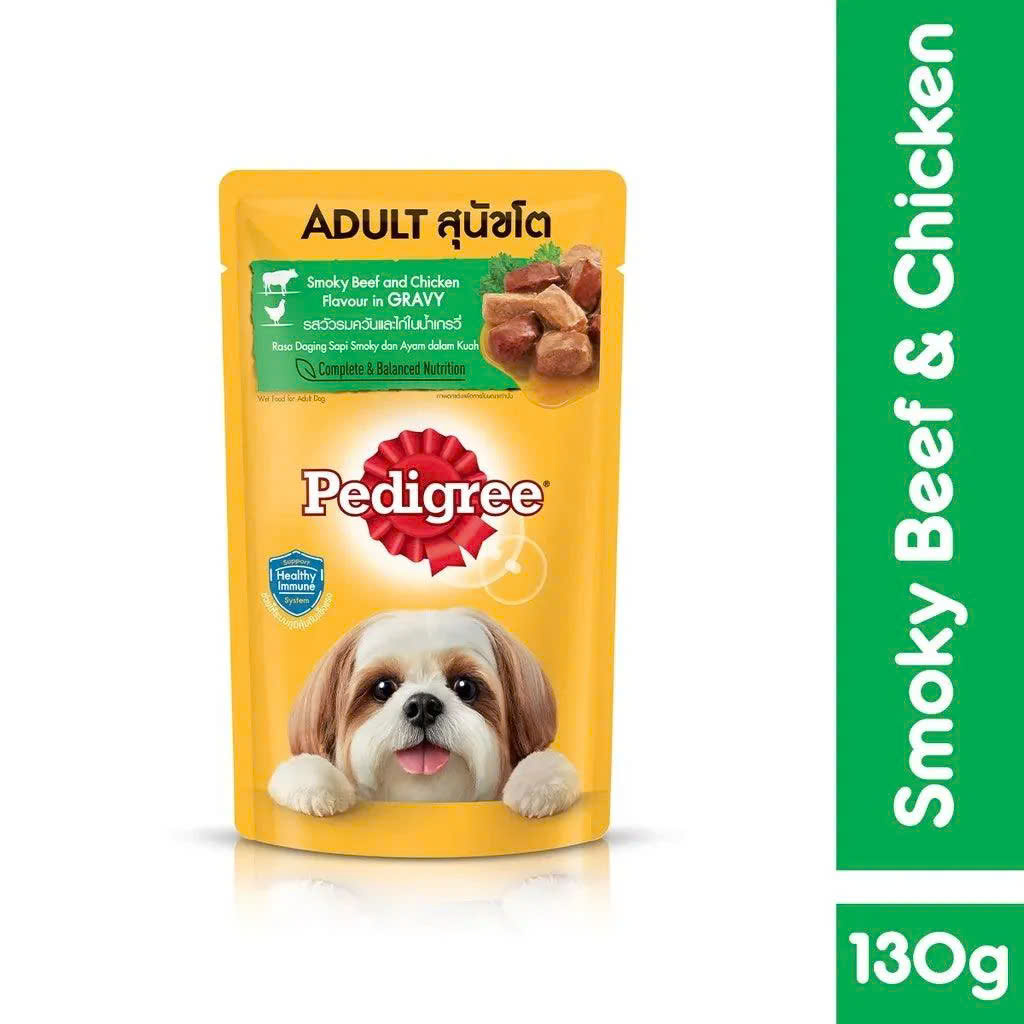 Pate Cho Chó Pedigree Adult 130g Vị Bò Và Gà