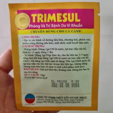 Phòng Và Đặc Trị Bệnh Do Vi Khuẩn Cho Cá Cảnh - Trimesul