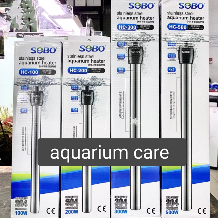 Sưởi Bể Cá Inox SOBO HC