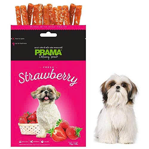 Snack Prama Gà Mềm Vị Strawberry Cho Chó