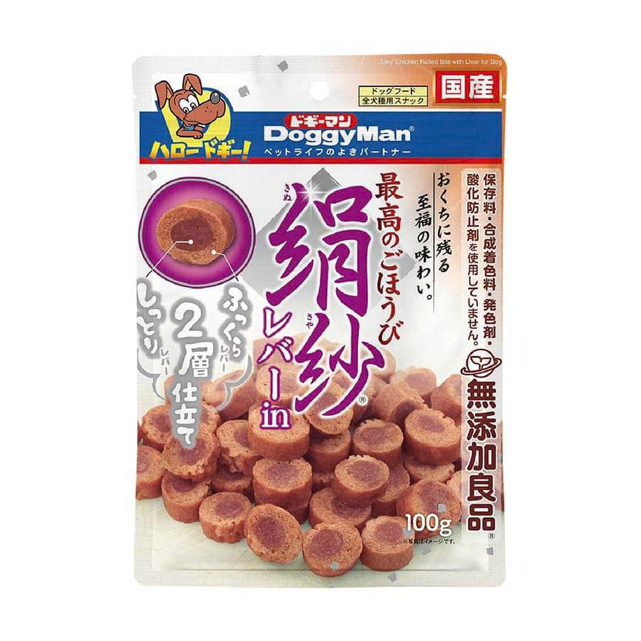  Snack Que Viên Gà Và Gan Mềm SAYA Doggyman 100g