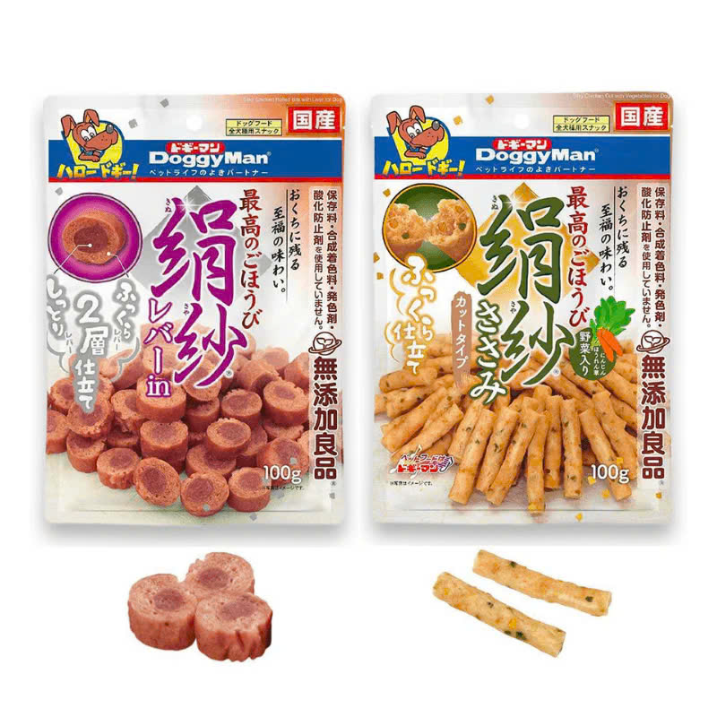  Snack Que Viên Gà Và Gan Mềm SAYA Doggyman 100g