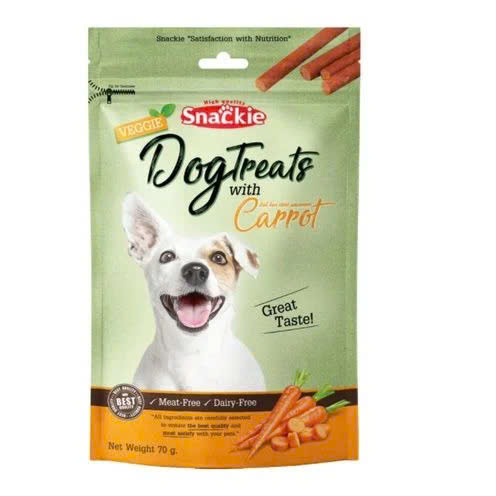 Snack Que Jerky Thịt Rau Củ Snackie Vị Carrot70g