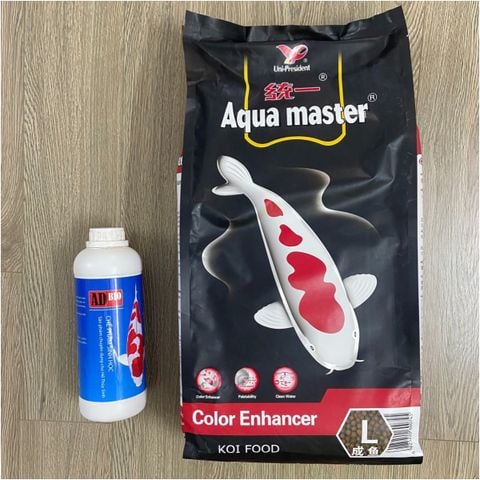 Thức ăn màu cá Koi Aqua Master