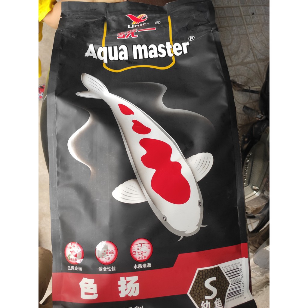 Thức ăn tăng màu cá Koi Aqua Master