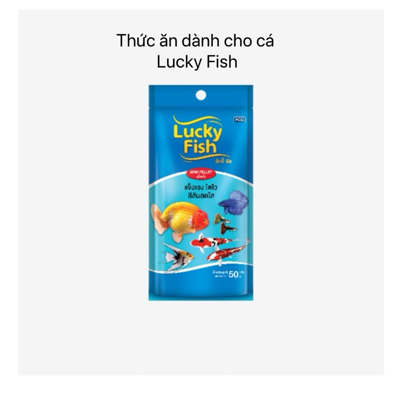 Thức Ăn Cá Cảnh - Lucky Fish 100g