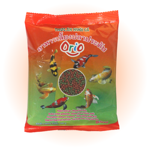 Thức Ăn Cá Cảnh ORIO Xanh Đỏ - 1.0 - 100gr