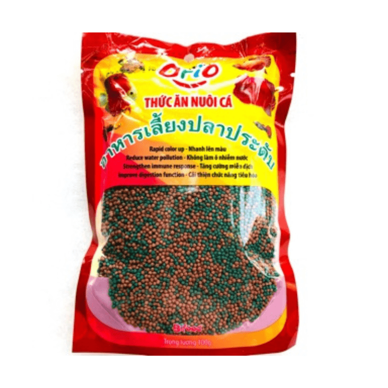 Thức Ăn Cá Cảnh ORIO Xanh Đỏ - 1.0 - 100gr