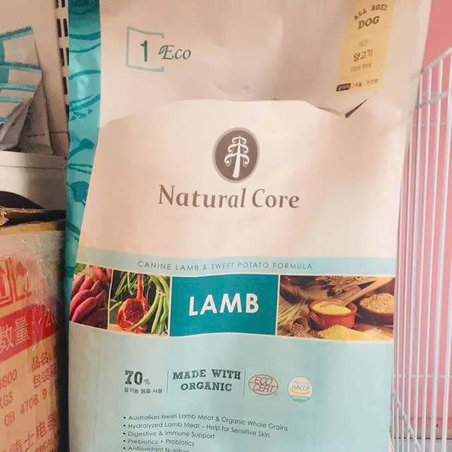 Thức Ăn Cho Chó Natural Core ECO Organic Vị Cừu