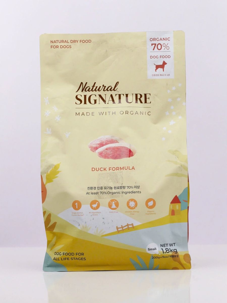 Thức Ăn Cho Chó Natural Signature Vị Vịt 