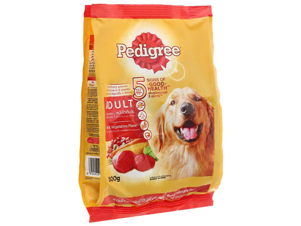 Thức Ăn Cho Chó Pedigree Vị Bò Rau Củ