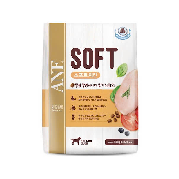 Thức Ăn Hạt Mềm Chó ANF Soft vị Gà 300g