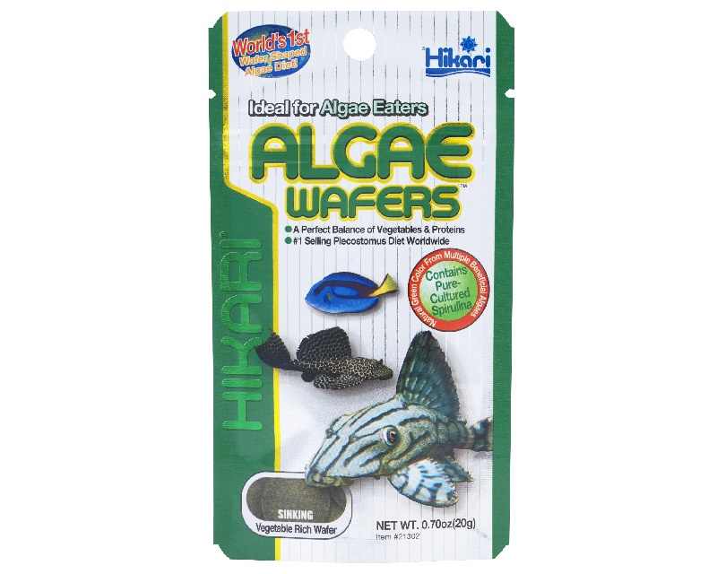 Thức Ăn Hikari Algae Wafers (250gram)| Cá Tầng Đáy, Pleco