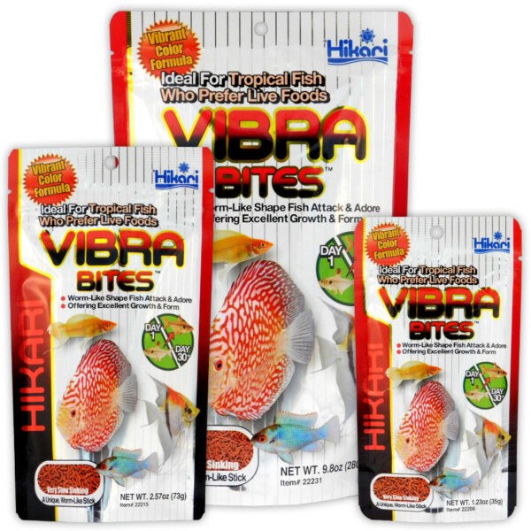 Thức Ăn Hikari Cá Dĩa - Vibra Bites 280g