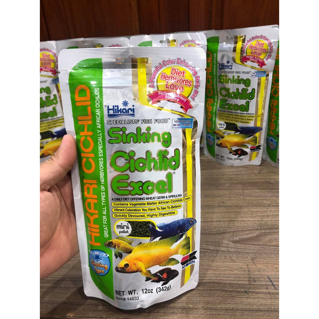 Thức ăn cá cảnh Cichlid Excel