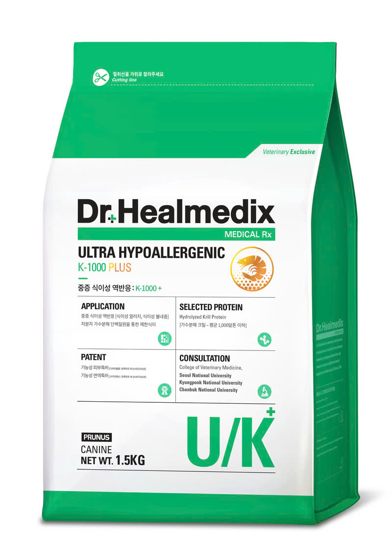 Thức ăn chó cảnh Dr. Healmedix cho chó bị viêm da UK