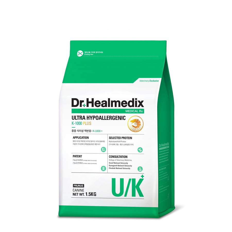 Thức ăn chó cảnh Dr. Healmedix cho chó bị viêm da UK