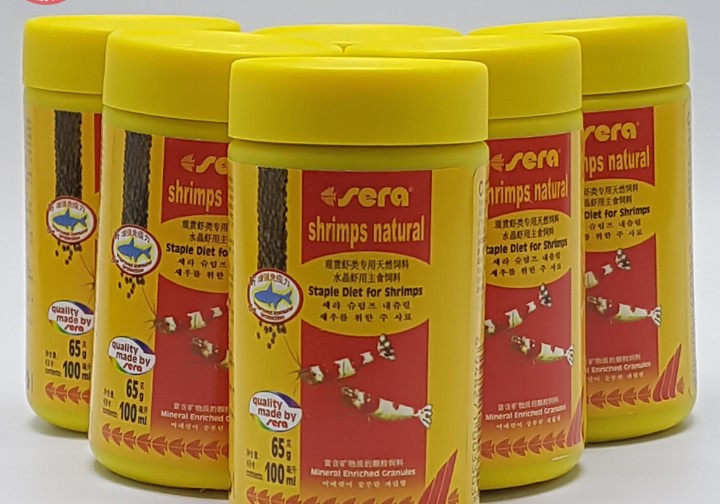 Thức ăn tép cảnh Sera Shrimp Natural