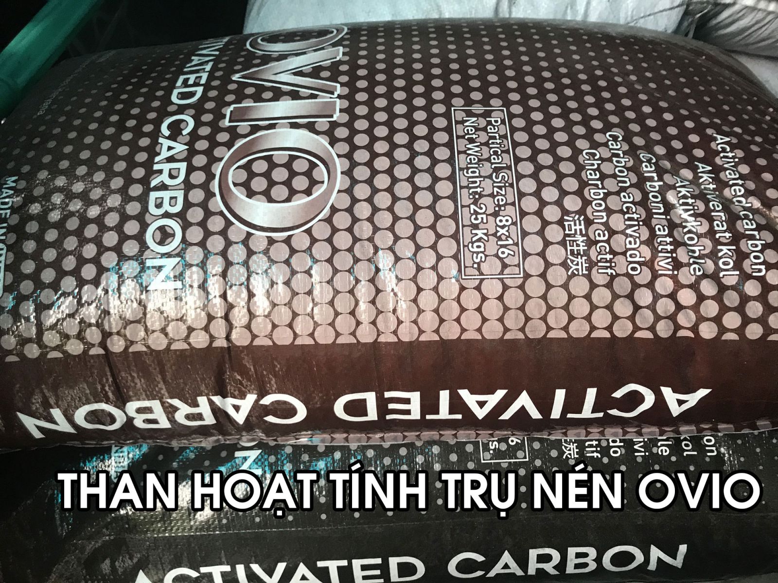 Than hoạt tính Ấn Độ OVIO