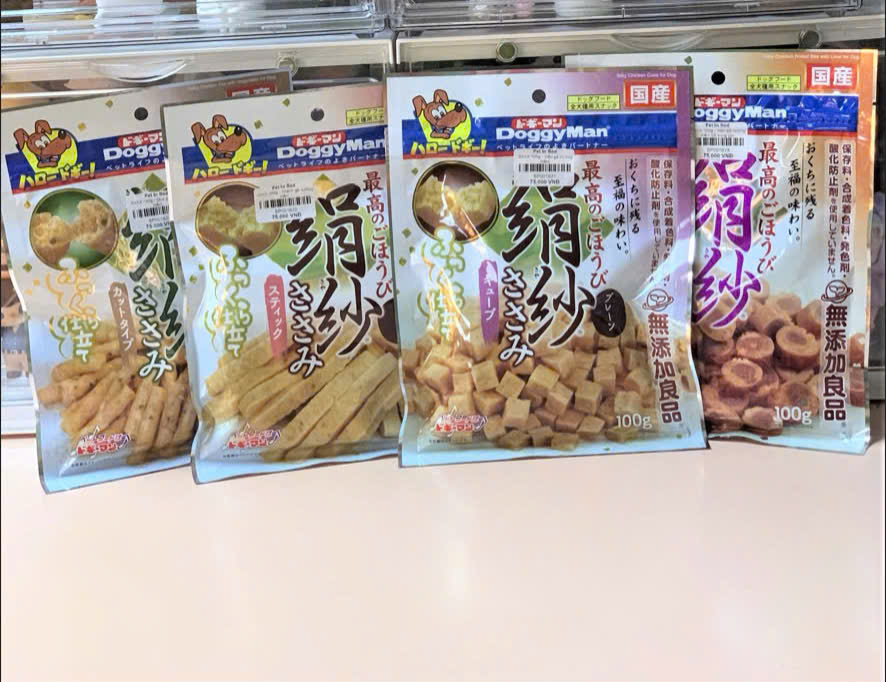 Thanh gà nướng mềm SAYA Doggyman 100g cho chó