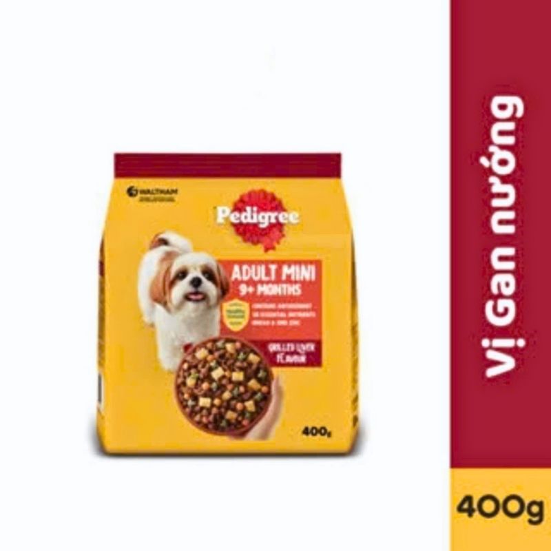 Thức Ăn Cho Chó Pedigree Adult Mini Loại Gan Nướng 400g