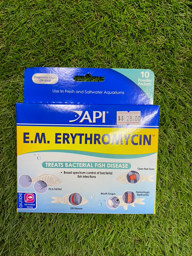 Thuốc Trị Bệnh Cá Cảnh API E.M. Erythromycin