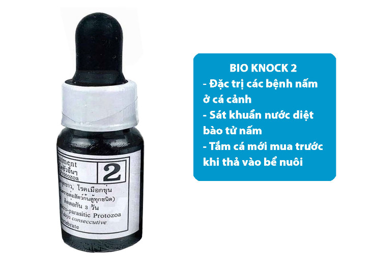 Thuốc Trị Bệnh Nấm Bio Knock Số 2 60ml