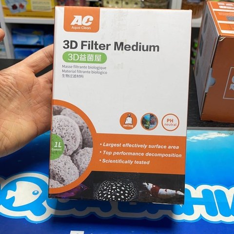 Vật liệu Lọc Cao Cấp 3D Filter Medium của Aqua Clean