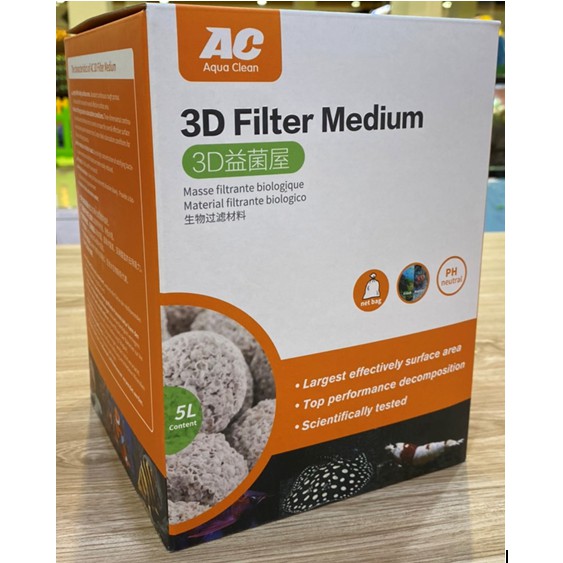 Vật liệu Lọc Cao Cấp 3D Filter Medium của Aqua Clean