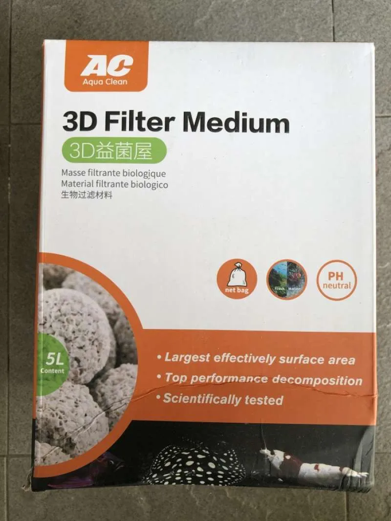 Vật liệu Lọc Cao Cấp 3D Filter Medium của Aqua Clean