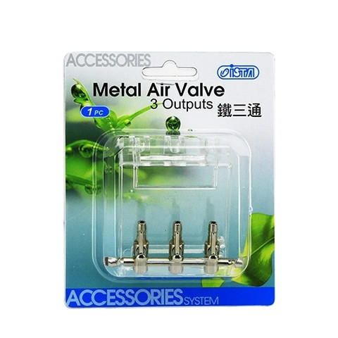 Van khóa chia oxy 3 đầu - Ista Metal Air Valve 3 Output 