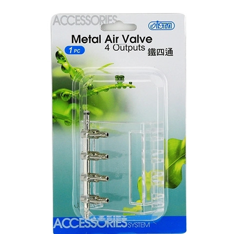 Van khóa chia oxy 4 đầu - Ista Metal Air Valve 4 Output 