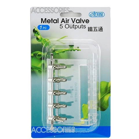 Van khóa chia oxy 5 đầu - Ista Metal Air Valve 5 Output