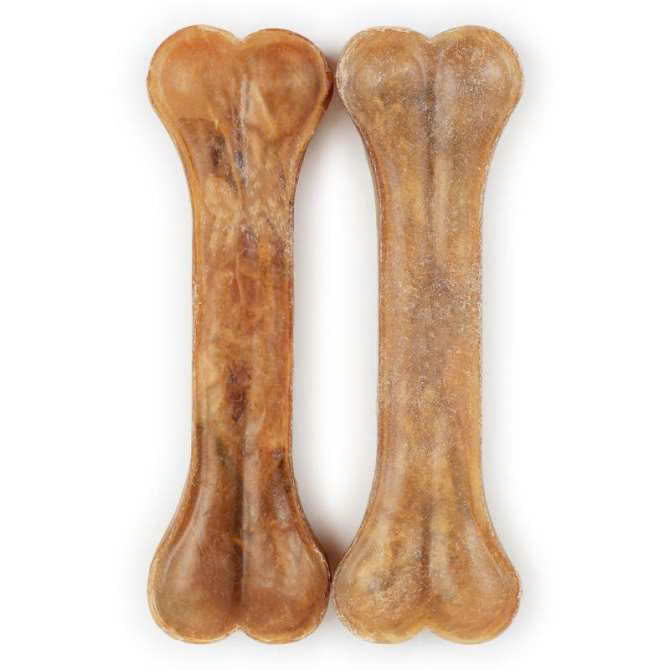 Xương Da Bò MunzNie Snack Chó Loại Xương Da Bò Trắng Lớn 25cm