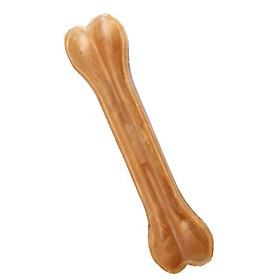 Xương Da Bò MunzNie Snack Chó Loại 2 Xương Da Bò Vàng 15cm